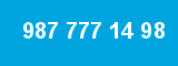 987 777 14 98